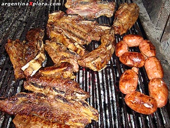 Esta parrilla podría ser el asado de cualquier casa en domingo