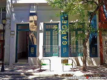 Museo de Carlos Gardel en el barrio de Abasto