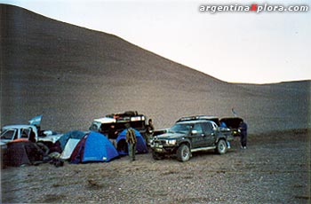 campamento en Antofagasta