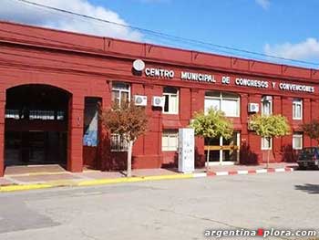 Antiguo Mercado del pueblo , sede donde se realiza el "Congreso del Hombre Argentino y su Cultura"