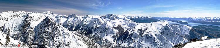 Cresteo de la Cordillera de los Andes en Bariloche