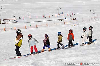 Escuelita de ski para niños