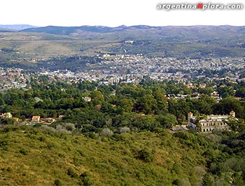 Vista de La Falda desde el Cerro Cuadrado