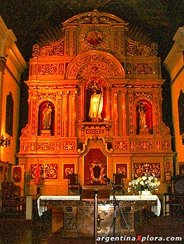 Altar de la Catedral de Jujuy