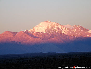 Cerro Mercedario, Cordillera de Ansilta