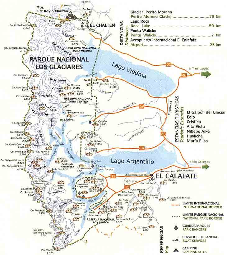 Glaciar Perito Moreno Lago Argentino Upsala